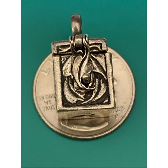 .925 Ornate Square Prayer Box #faith - Picture 3 of 6
